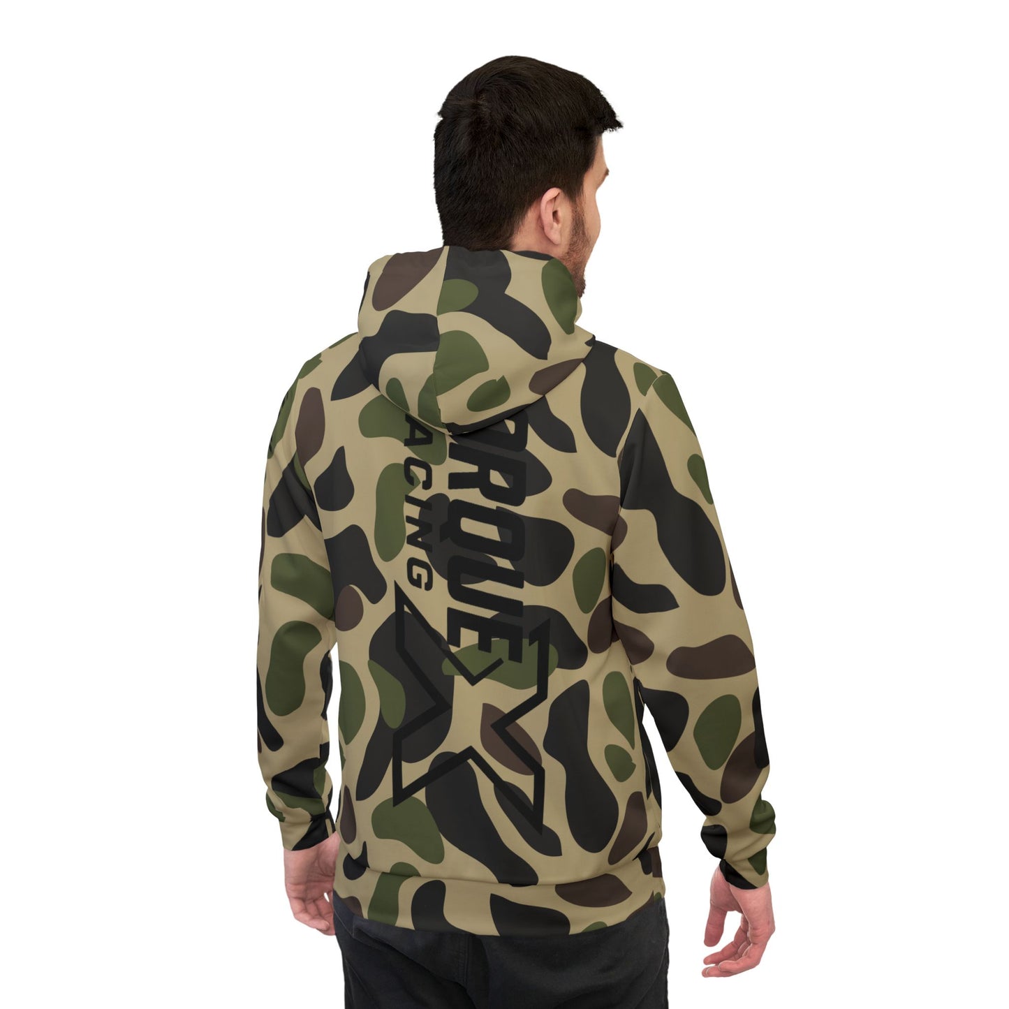 Athletic Racing Hoodie - Duck Camo Torque Design