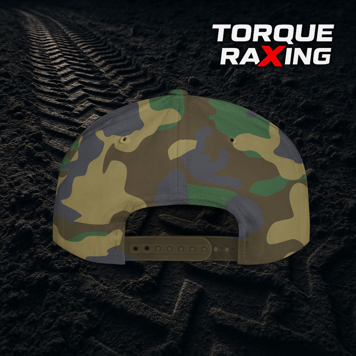 Torque X Racing Flat Bill Snapback Hat