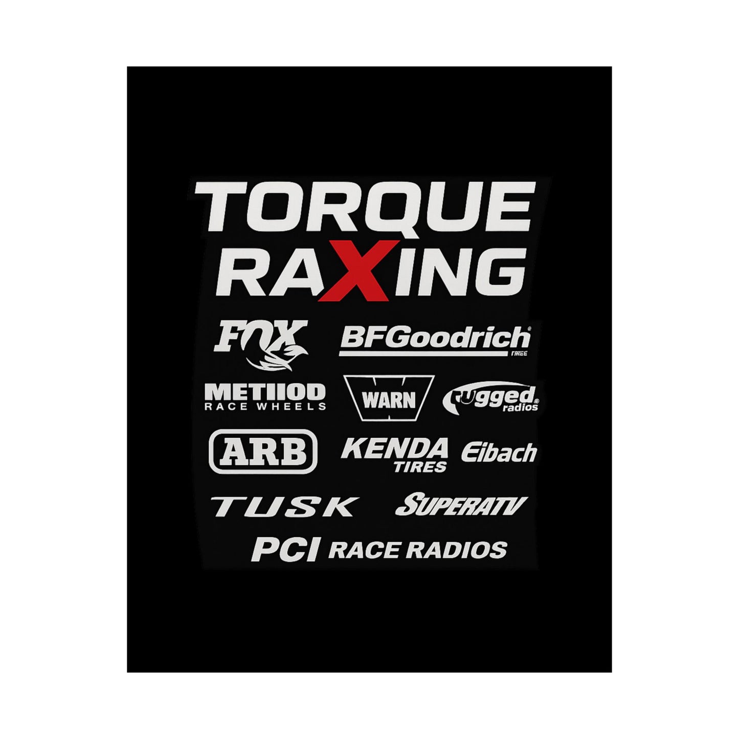 Torque RAXING Matte Vertical Poster