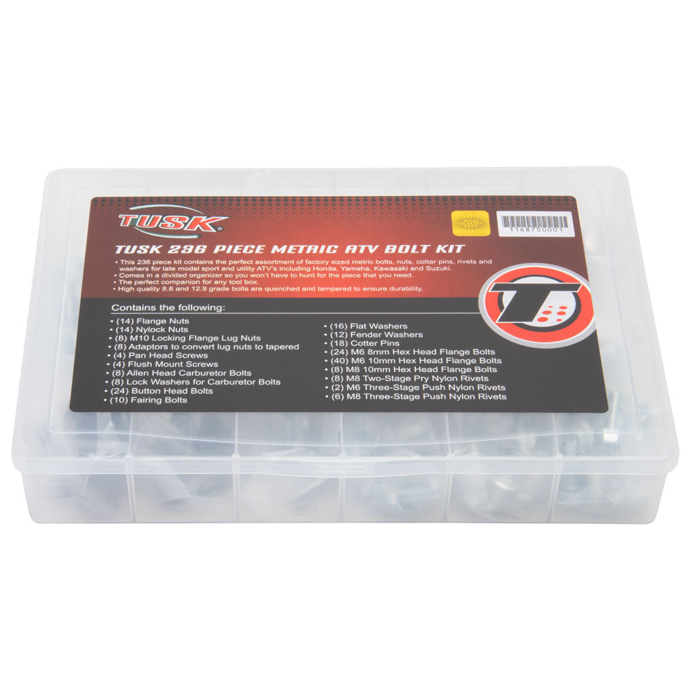 Tusk 236 Piece Metric ATV Bolt Kit