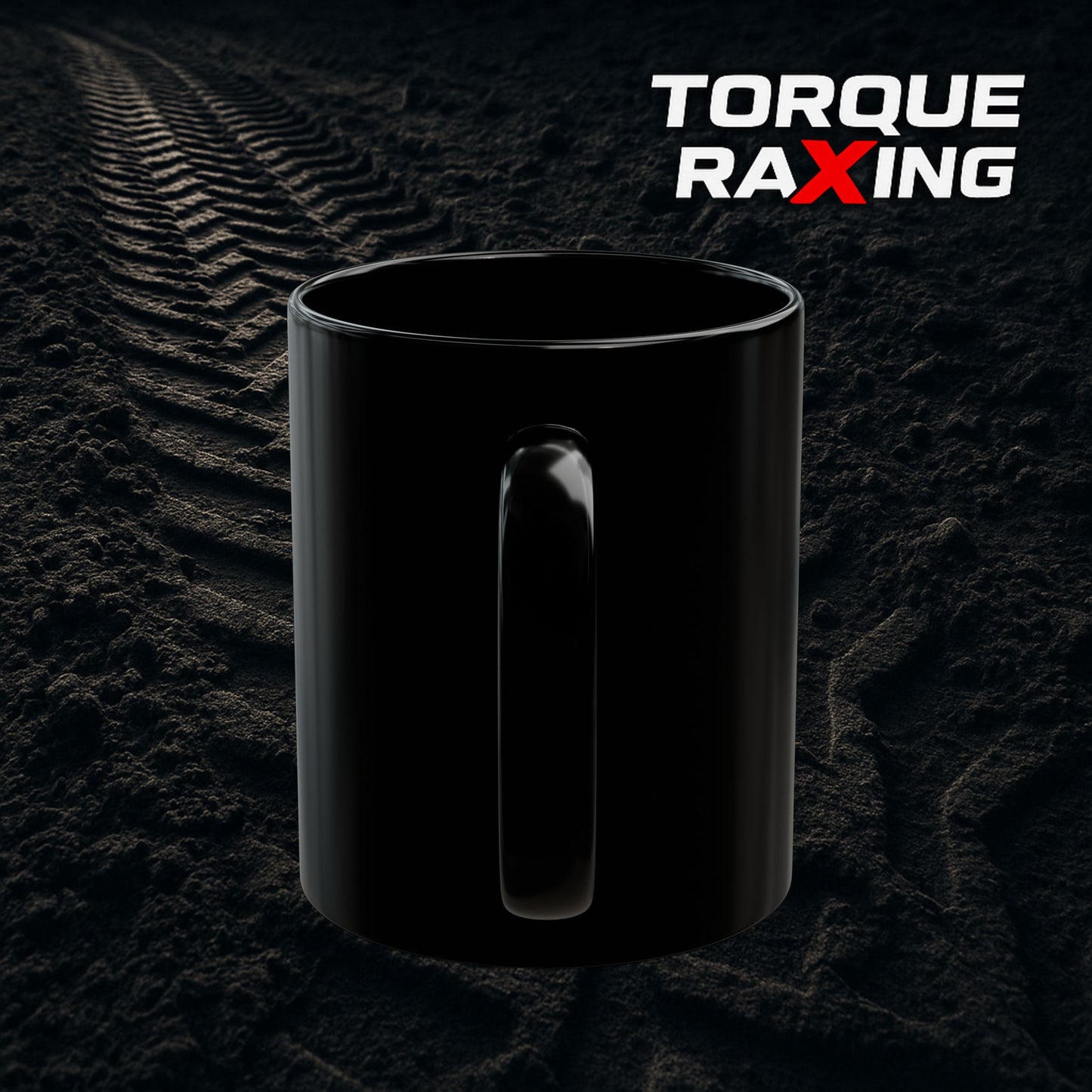 Torque Raxing Black Mug - 11oz