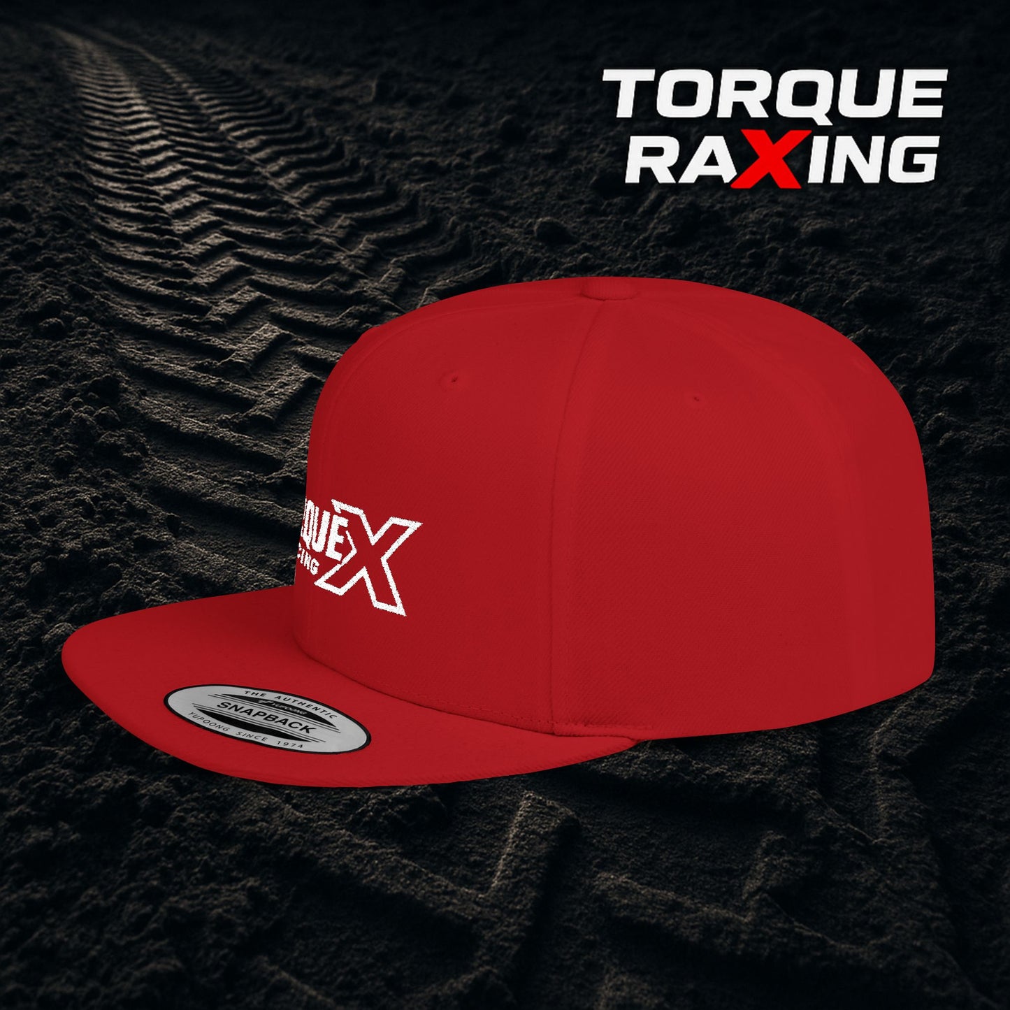 Torque X Racing Flat Bill Snapback Hat