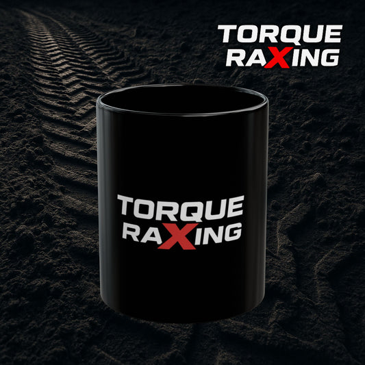 Torque Raxing Black Mug - 11oz