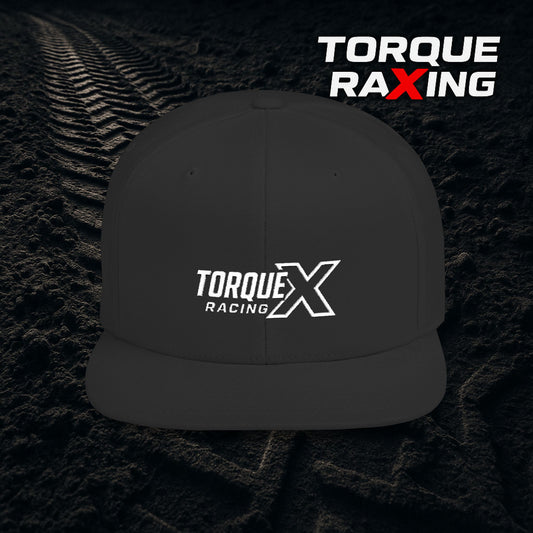 Torque X Racing Flat Bill Snapback Hat